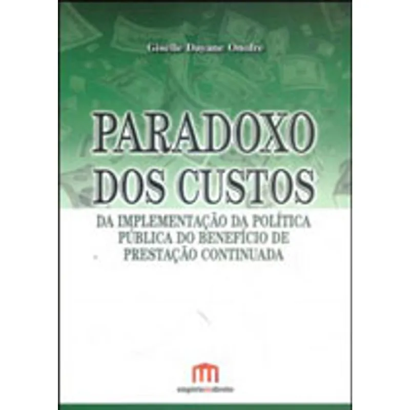 PARADOXO DOS CUSTOS