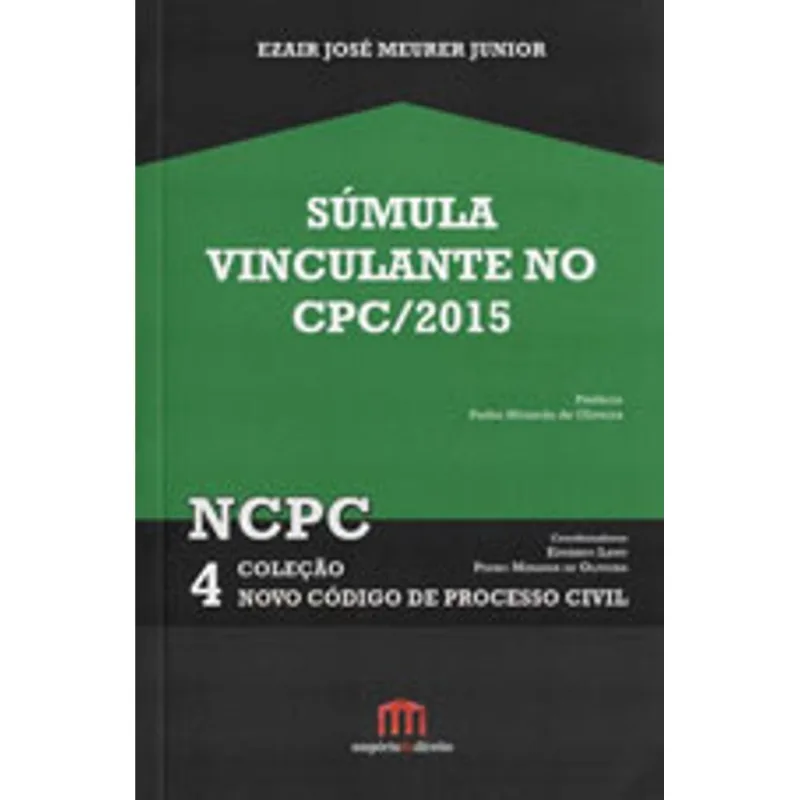SUMULA VINCULANTE NO CPC/2015