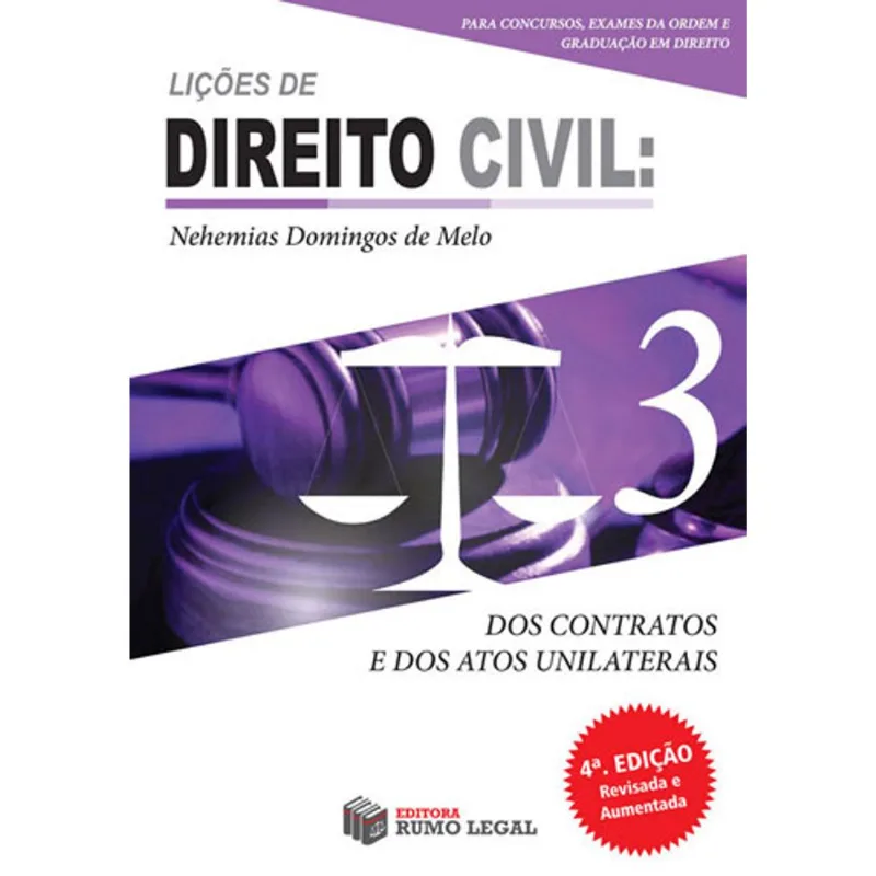 LIÇOES DE DIREITO CIVIL - VOL. 3