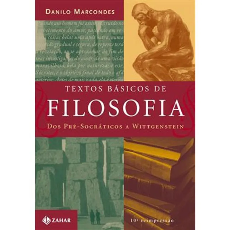 Livro Textos Básicos De Filosofia Zahar (MP)