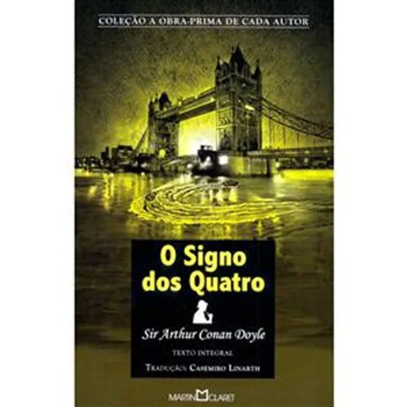 Livro O Signo Dos Quatro Vol 291 Obra Prima De Cada Autor Mar Tin Claret Ltda (MP)
