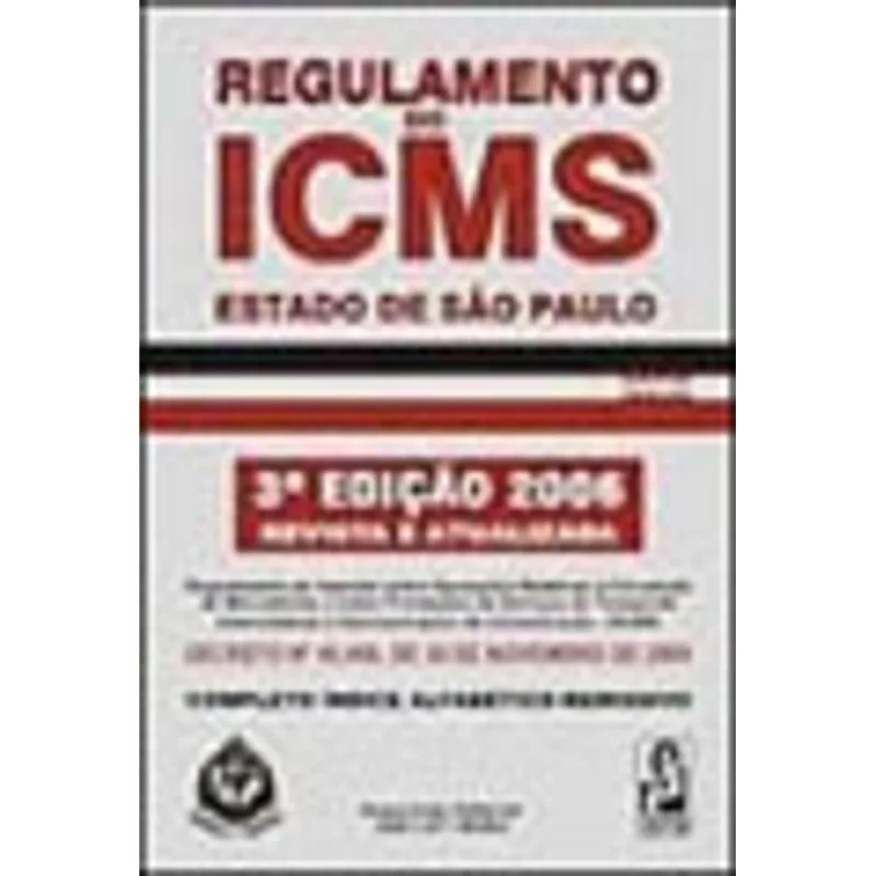 REGULAMENTO DO ICMS SP