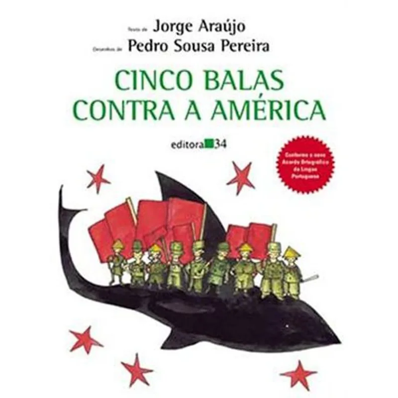 Livro Cinco Balas Contra A América Editora 34 (MP)