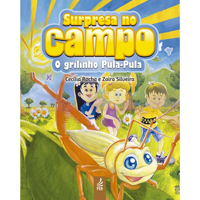 Surpresa No Campo - O Grilinho Pula-Pula