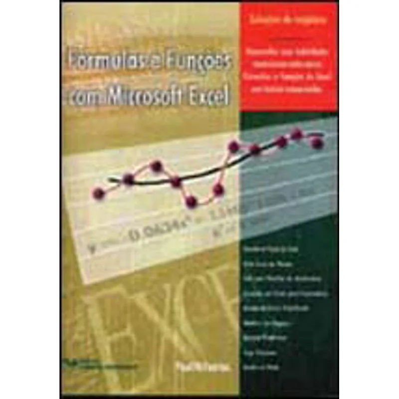 FORMULAS E FUNÇOES COM MICROSOFT EXCEL