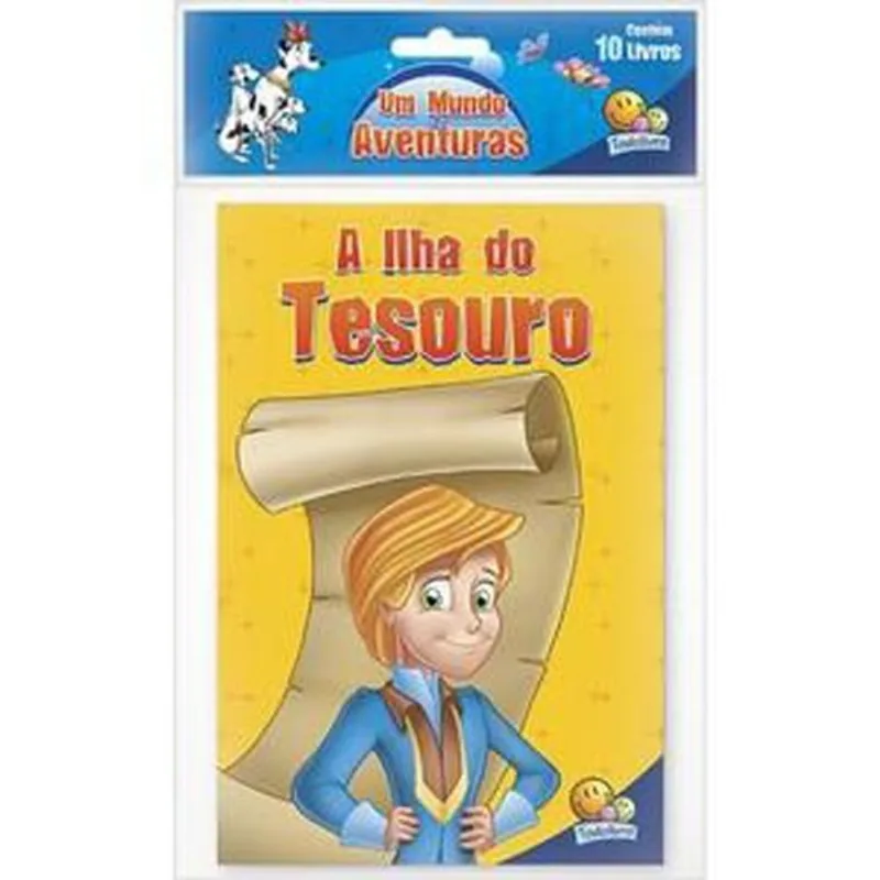 Livro Um Mundo De Aventuras Kit C/10 Und. Todolivro (MP)