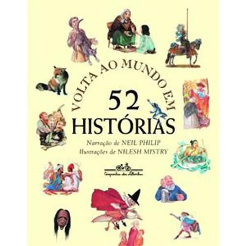 Livro Volta Ao Mundo Em 52 Histórias Companhia Das Letrinhas (MP)