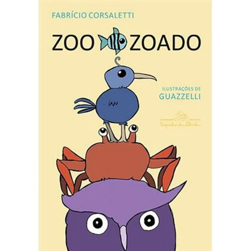 Livro Zoo Zoado Companhia Das Letrinhas (MP)