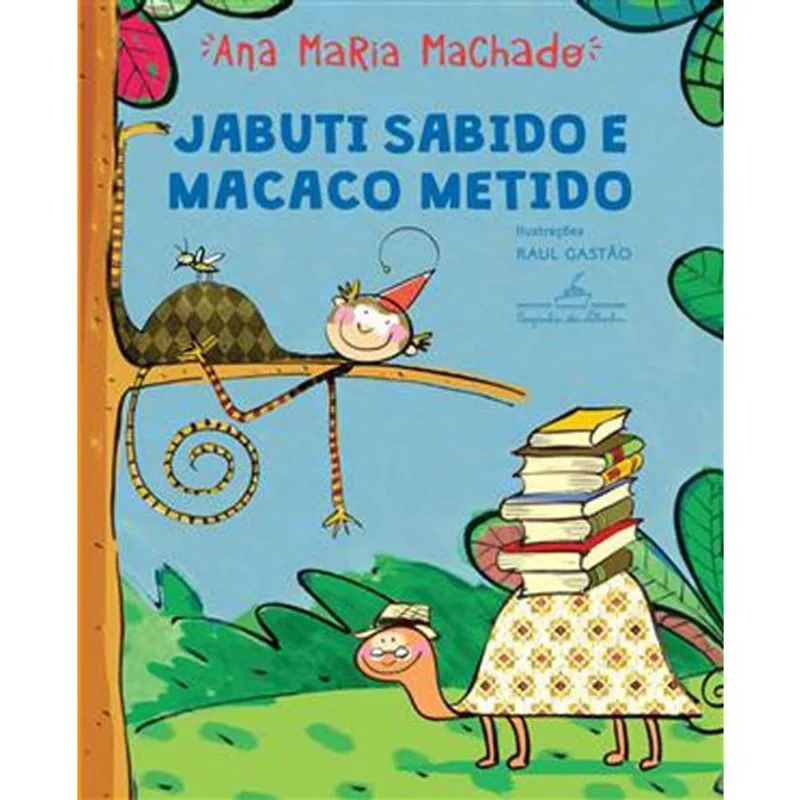 Livro Jabuti Sabido E Macaco Metido Companhia Das Letrinhas (MP)