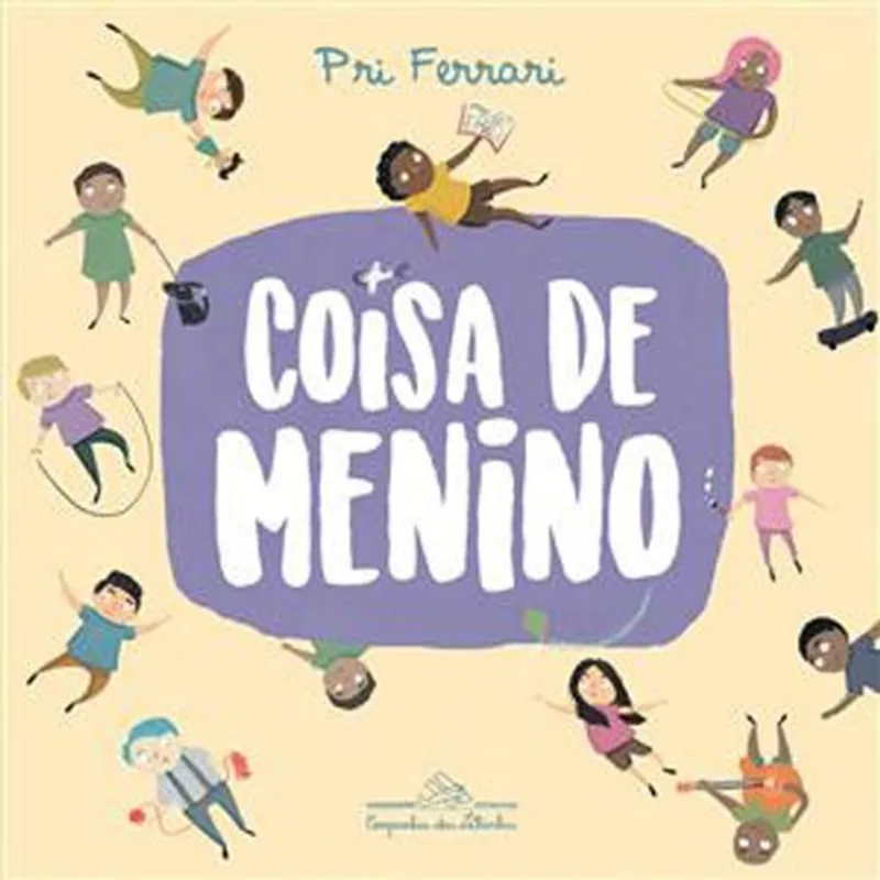 Livro Coisa De Menino Companhia Das Letrinhas (MP)