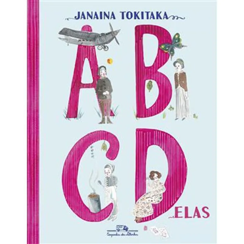 Livro Abcdelas Companhia Das Letrinhas (MP)