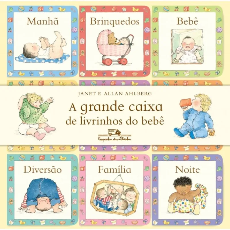 A grande caixa de livrinhos de bebê