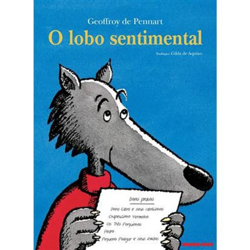 Livro O Lobo Sentimental Brinque Book (MP)