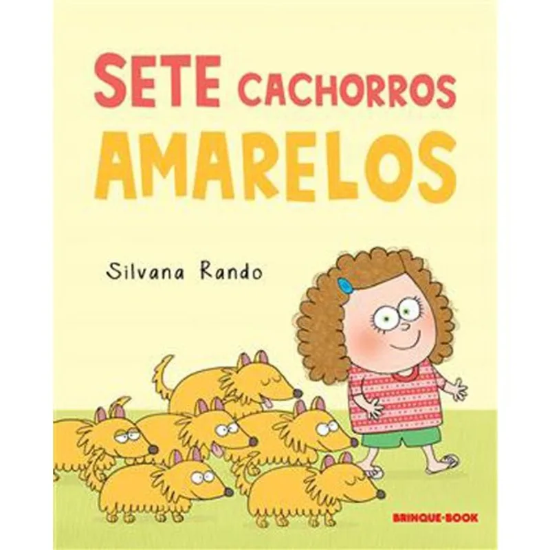 Livro Sete Cachorros Amarelos Brinque Book (MP)