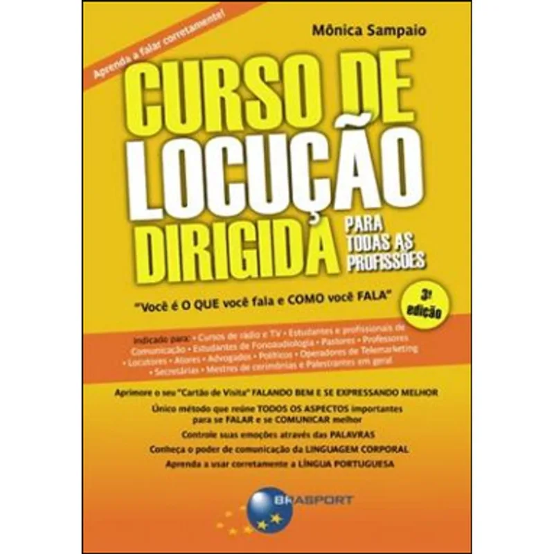 CURSO DE LOCUÇAO DIRIGIDA - PARA TODAS AS PROFISSOES