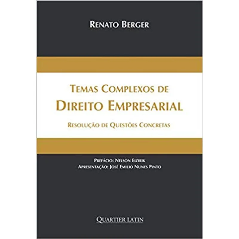 TEMAS COMPLEXOS DE DIREITO EMPRESARIAL