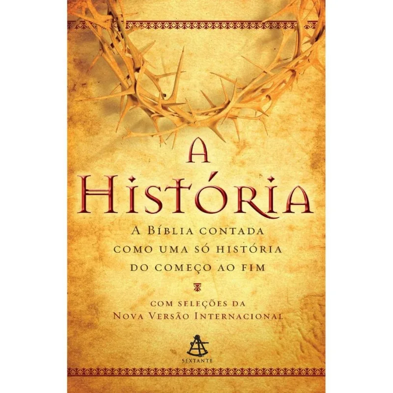 Livro A Historia - A Bíblia Contada Como Uma Só Historia Do Começo Ao Fim (MP)