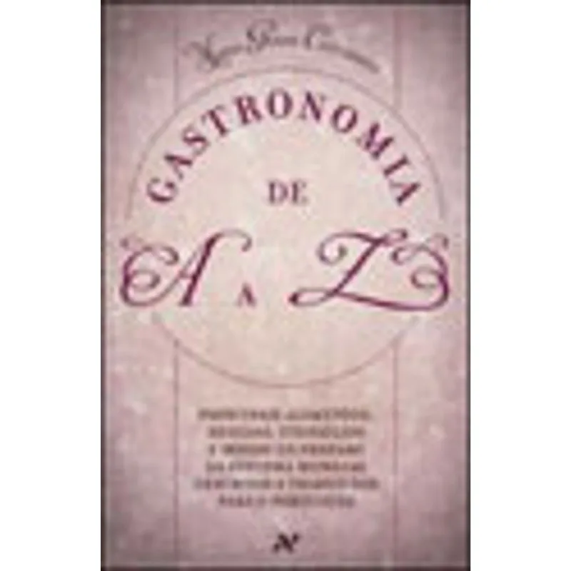 GASTRONOMIA DE A A Z
