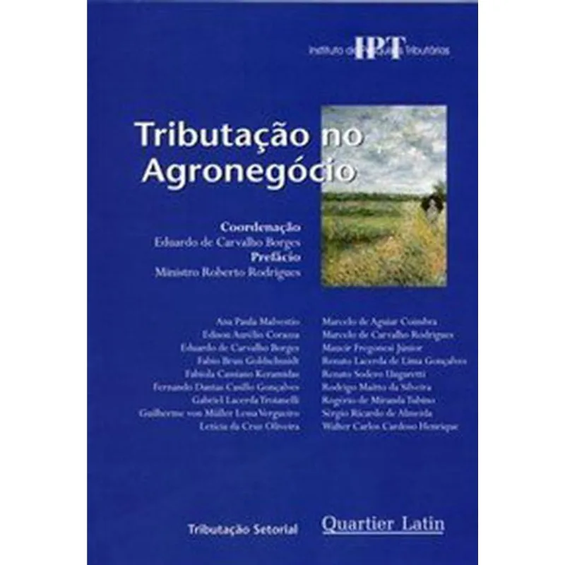 TRIBUTAÇAO NO AGRONEGOCIO