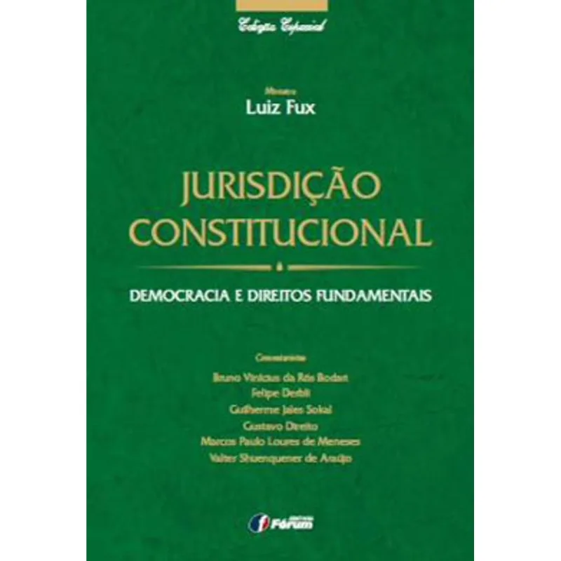 JURISDIÇÃO CONSTITUCIONAL - DEMOCRACIA E DIREITOS FUNDAMENTAIS (EDIÇÃO ESPECIAL)
