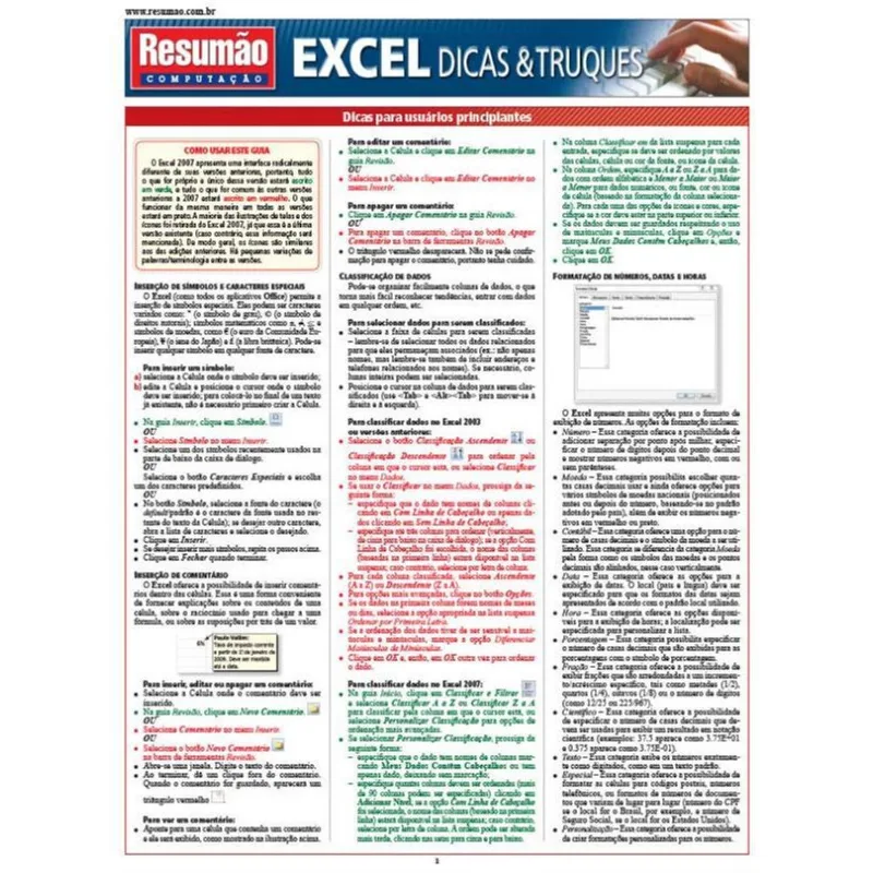 EXCEL DICAS & TRUQUES