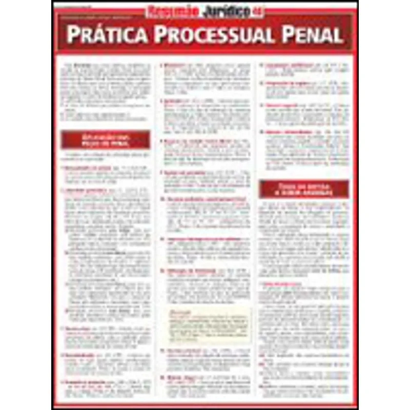 PRÁTICA PROCESSUAL PENAL