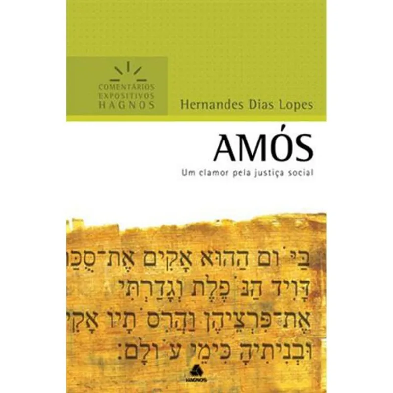 Livro Amós Comentários Expositivos Hagnos Hagnos (MP)