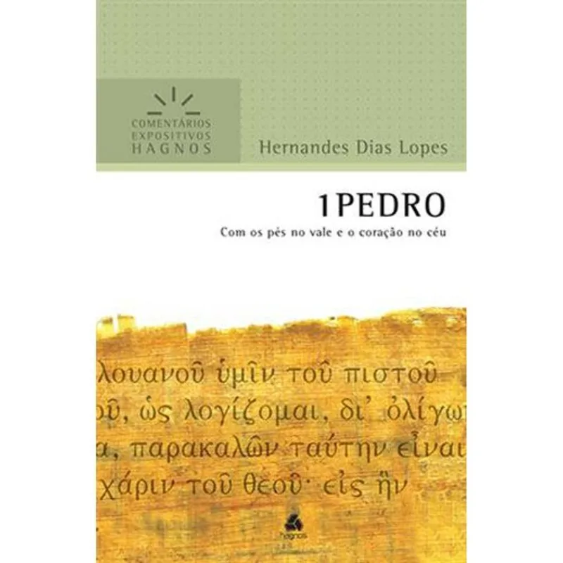 Livro 1 Pedro Comentários Expositivos Hagnos Hagnos (MP)