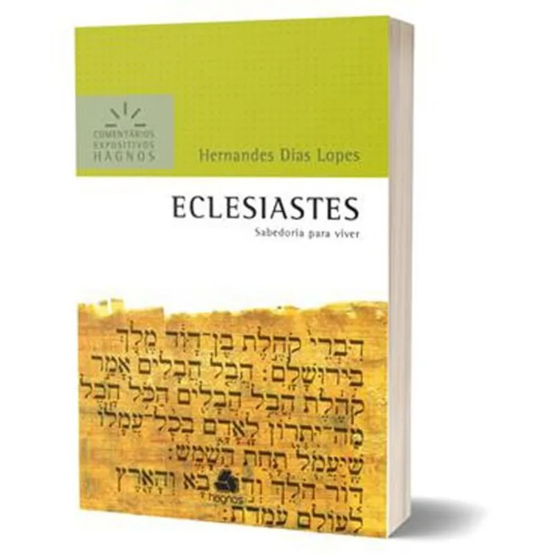 Livro Eclesiastes Comentários Expositivos Hagnos Hagnos (MP)