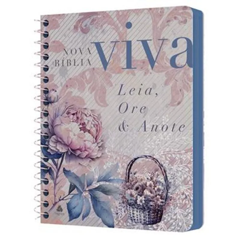 Livro Nova Bíblia Viva Leia, Ore E Anote Colheita Abundante H Agnos (MP)