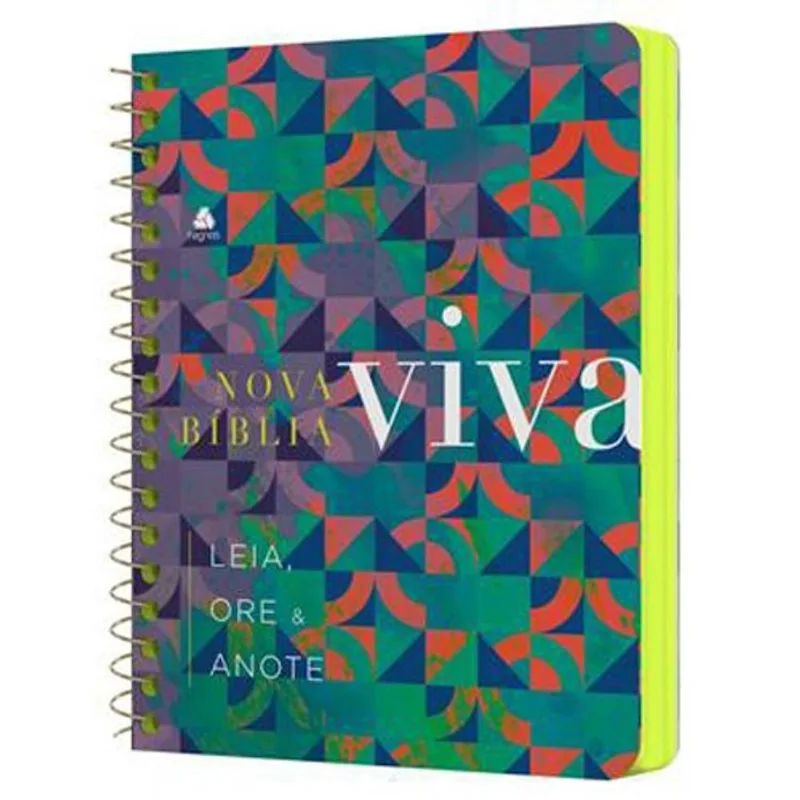 Livro Nova Bíblia Viva Leia, Ore E Anote Nova Vida Hagnos (MP)