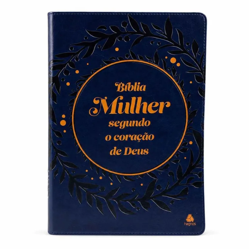 Bíblia Mulher Segundo O Coração De Deus - Azul