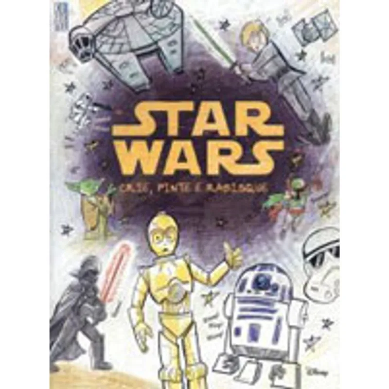 STAR WARS - CRIE, PINTE E RABISQUE