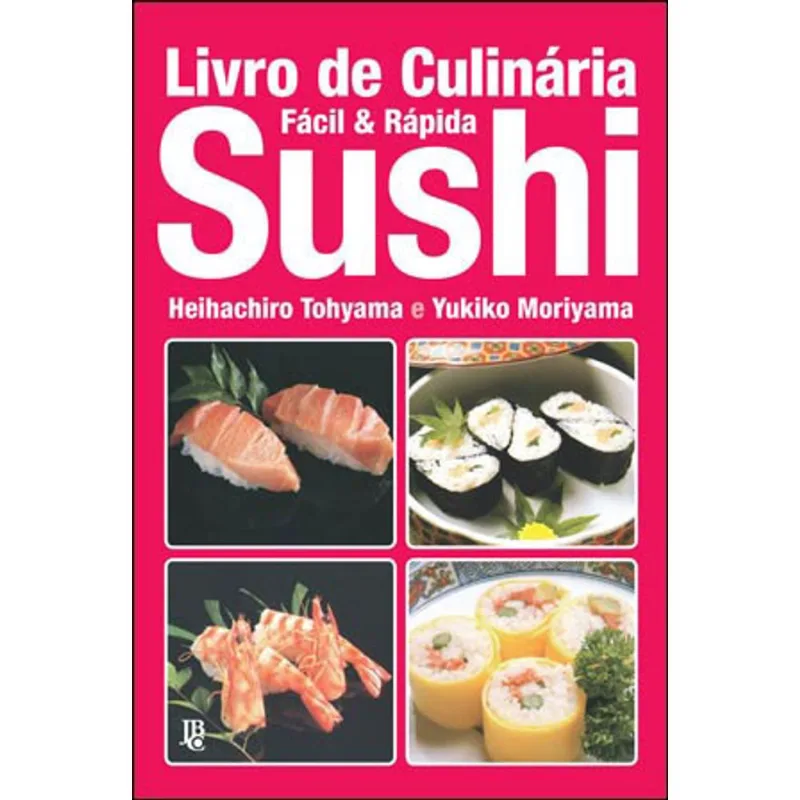 LIVRO DE CULINARIA SUSHI