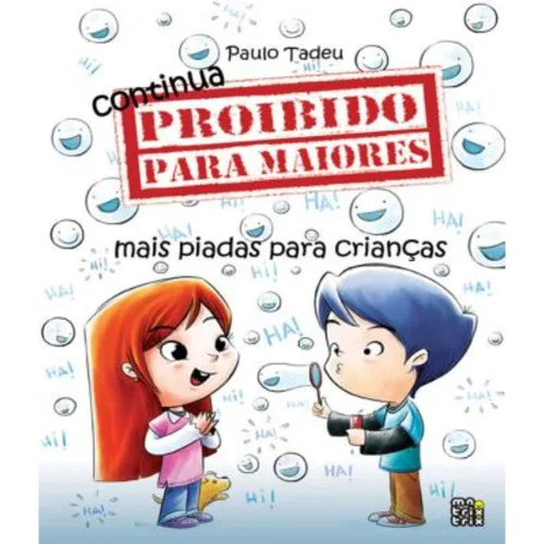 Livro Continua Proibido Para Maiores Mais Piadas - MAIS - Livros