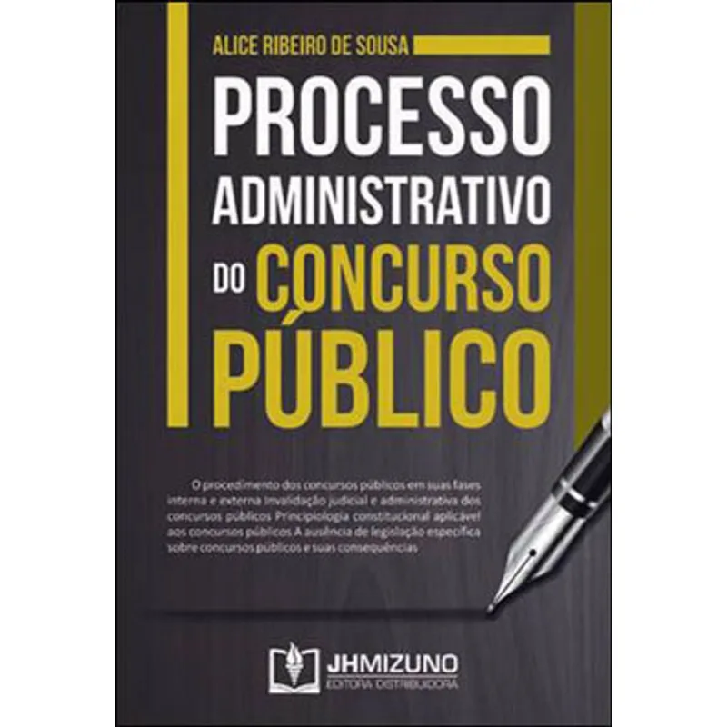 PROCESSO ADMINISTRATIVO DO CONCURSO PUBLICO