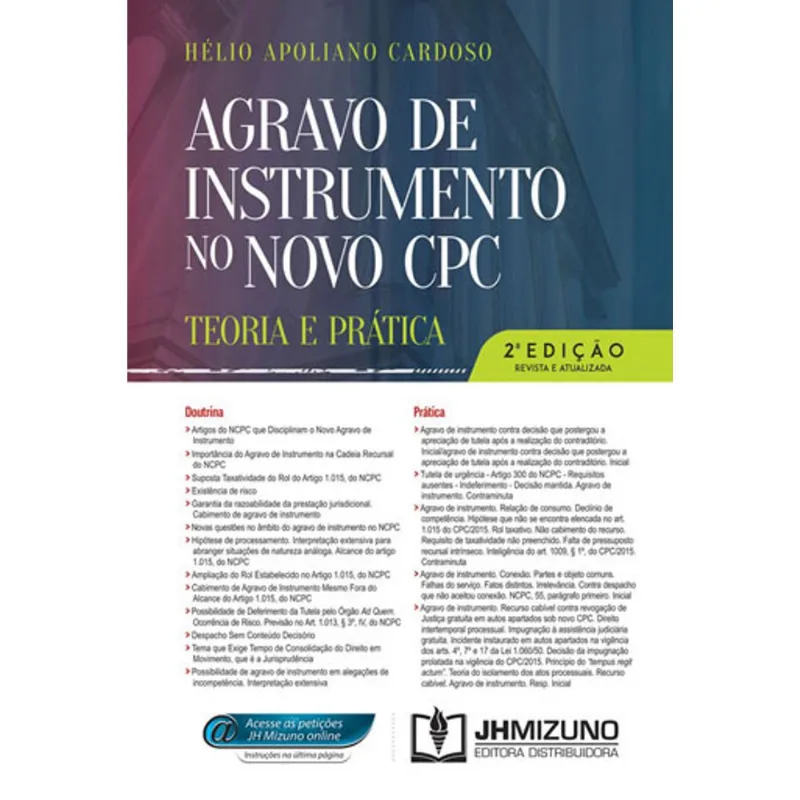 AGRAVO DE INSTRUMENTO NO NOVO CPC