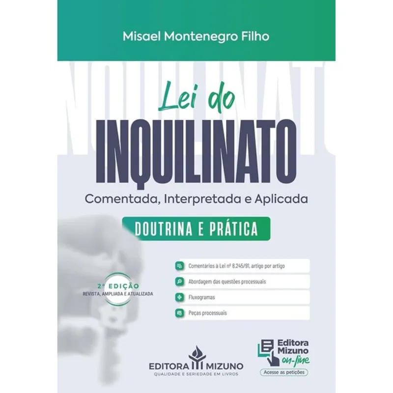 LEI DO INQUILINATO COMENTADA, INTERPRETADA E APLICADA - 2025