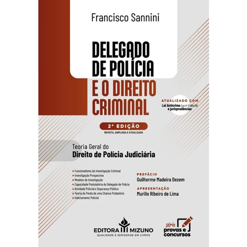 DELEGADO DE POLÍCIA E O DIREITO CRIMINAL - 2025
