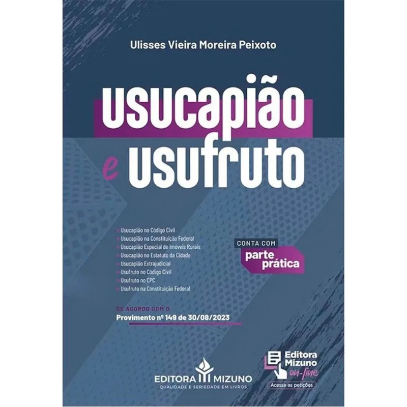 USUCAPIÃO E USUFRUTO - 2026