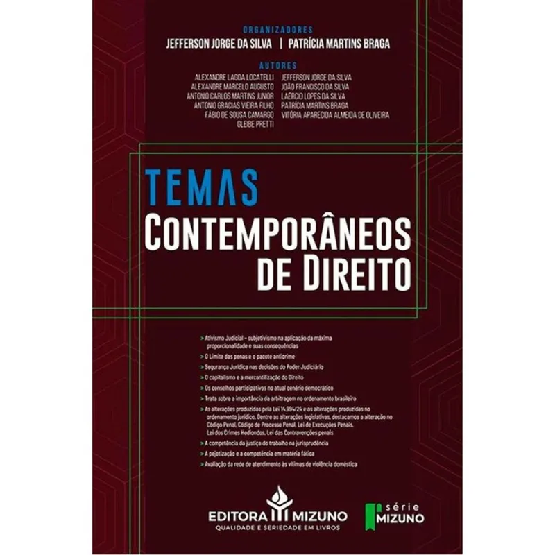 TEMAS CONTEMPORÂNEOS DE DIREITO - 2025