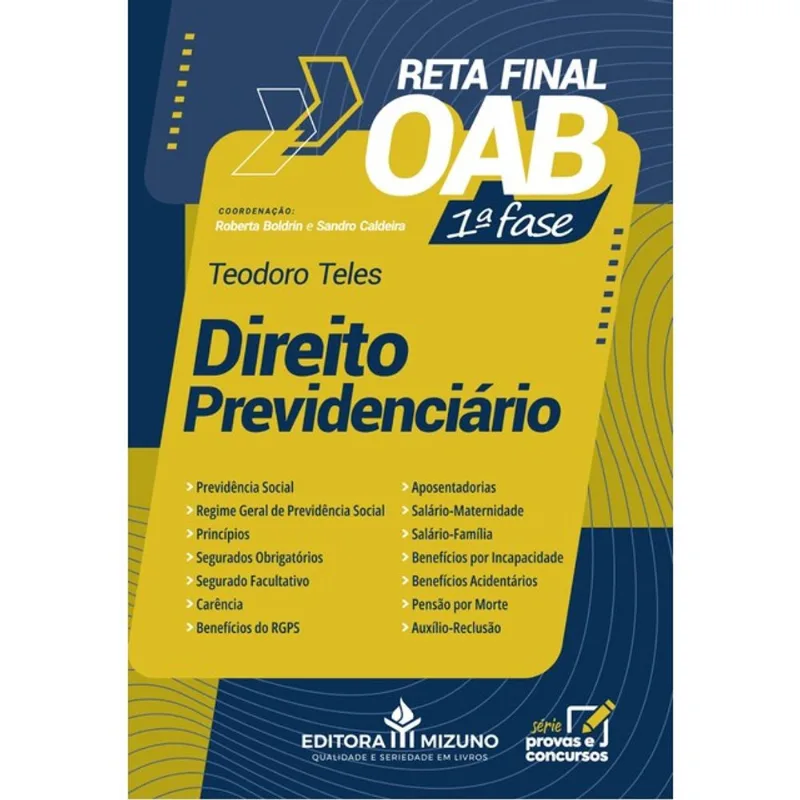 DIREITO PREVIDENCIÁRIO