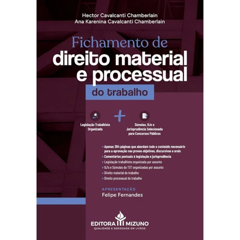 FICHAMENTO DE DIREITO MATERIAL E PROCESSUAL DO TRABALHO - 2026