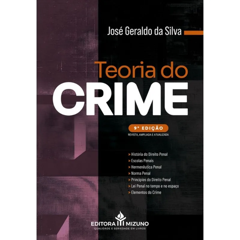 TEORIA DO CRIME 9ª EDIÇÃO