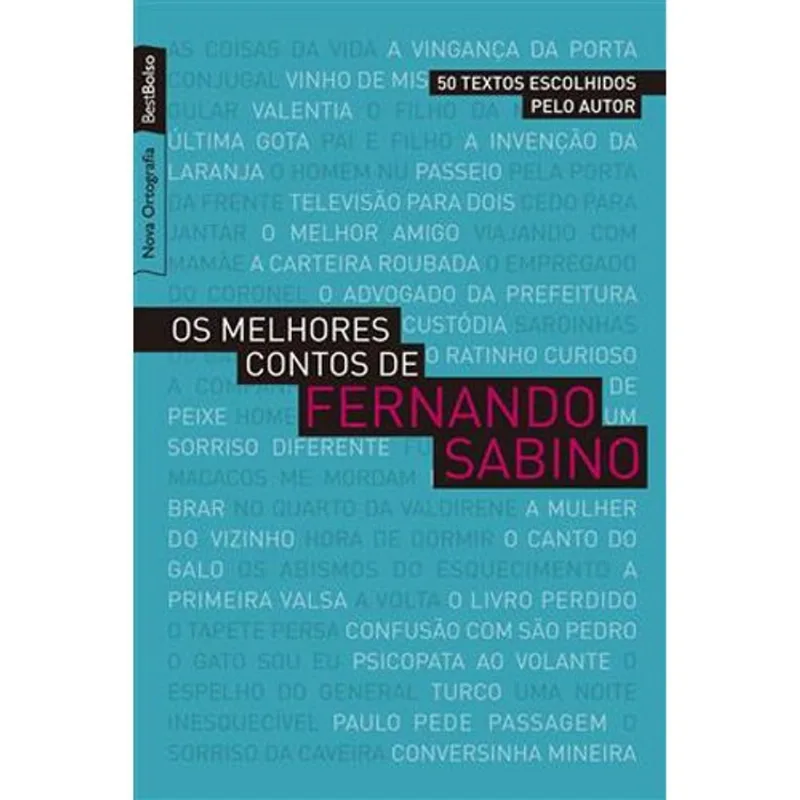Livro Os Melhores Contos De Fernando Sabino (edição De Bolso) Bes T Bolso (MP)