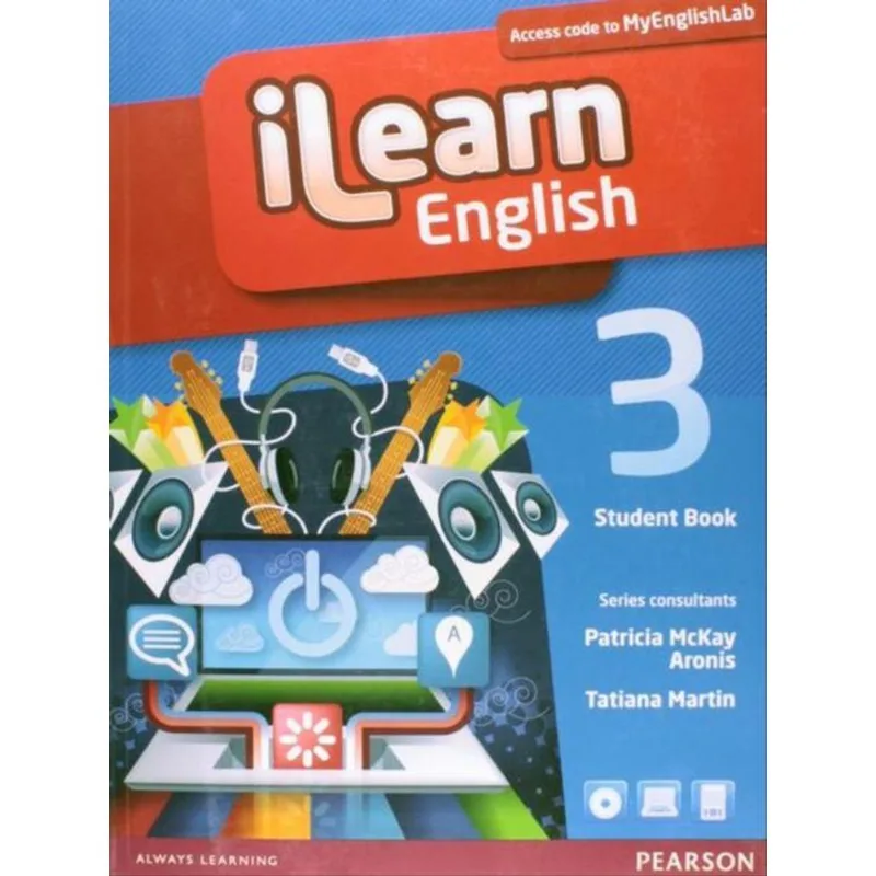 ILEARN ENGLISH - LEVEL 3 - STUDENT BOOK + WORKBOOK + MULTI-ROM + READER + MYENGLISHLAB