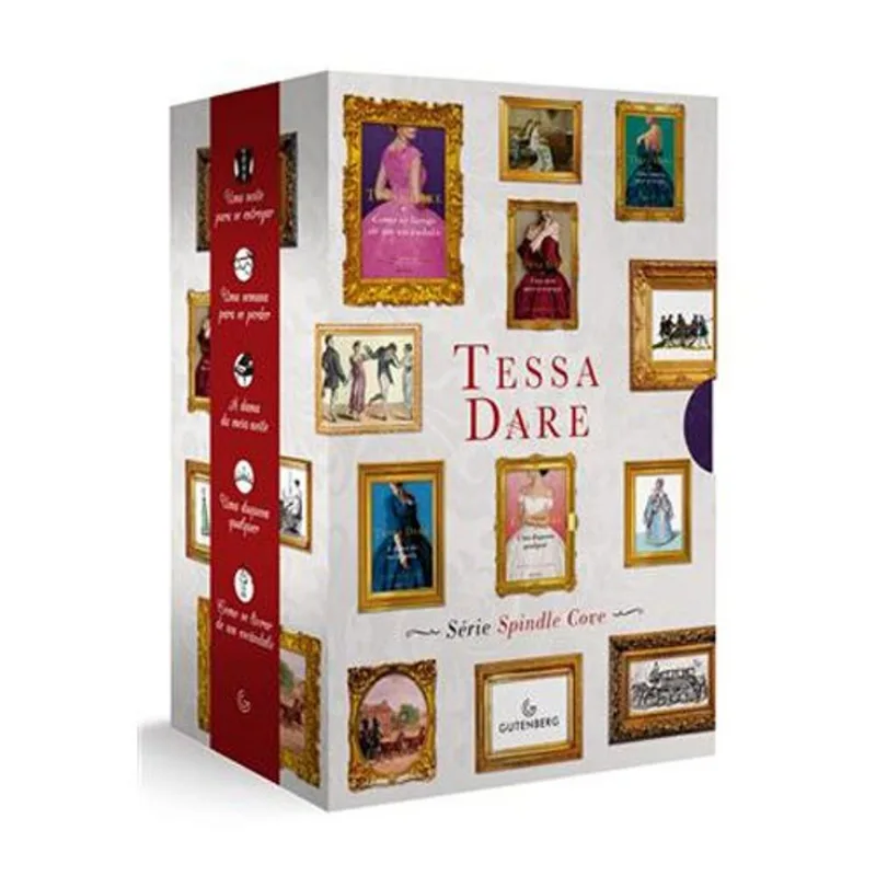 Livro Caixa Tessa Dare Série Spindle Cove Gutenberg (MP)