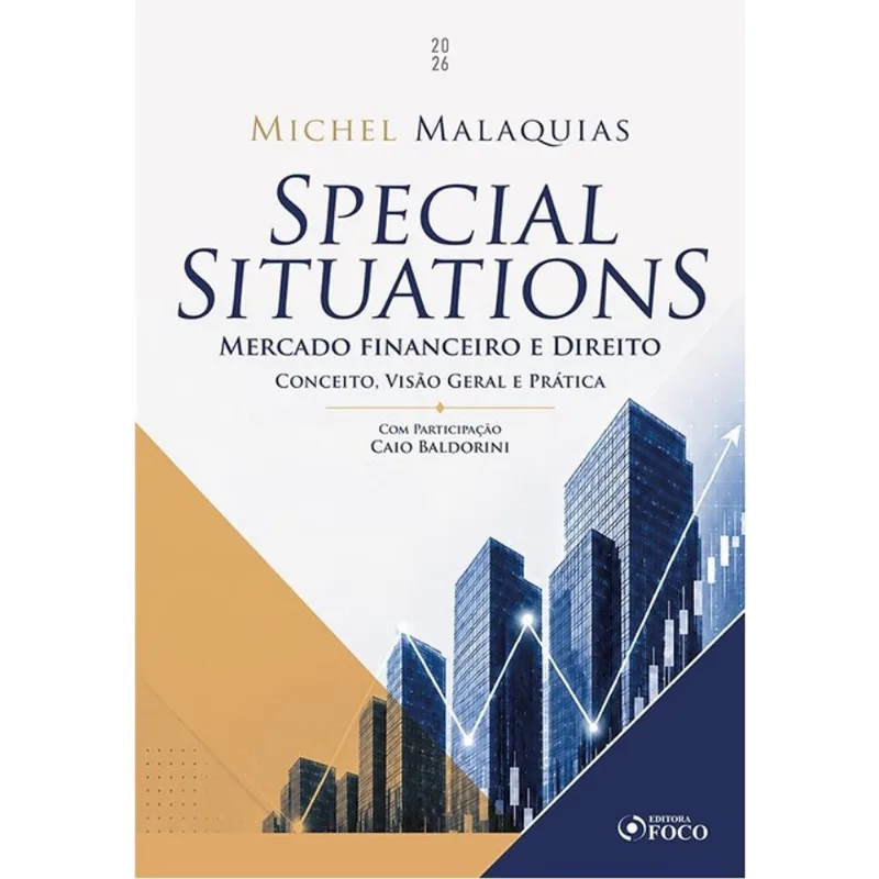 SPECIAL SITUATIONS - MERCADO FINANCEIRO E DIREITO 1ª ED - 2026