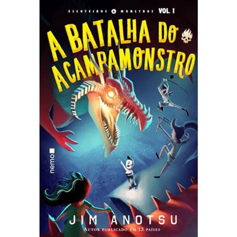 Livro A Batalha Do Acampamonstro Nemo (MP)