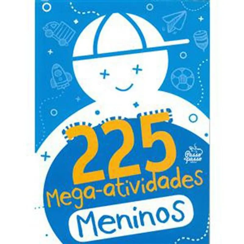 Livro 225 Mega-atividades Meninos Passo A Passo (MP)